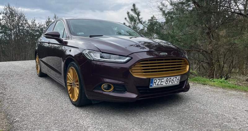 Ford Fusion cena 33500 przebieg: 229840, rok produkcji 2013 z Koluszki małe 326